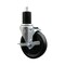 Service Caster 5'' SS Phenolic Swivel 1-3/4'' Expanding Stem Caster with Brake SCC-SSEX20S514-PHS-TLB-134 - alternate 1